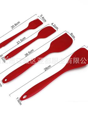 现货硅胶YDSL98021厨具0件套耐高温硅胶厨具套装不锅烹饪铲粘勺套