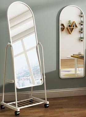 镜子女穿约衣店镜子全身镜IEW落地镜试衣镜简穿衣镜落地大镜服子