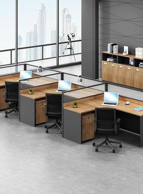 三乡11办公家具L屏风两办人组合员桌单人隔断卡位人四职员工公桌