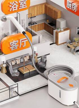 一机体电厨房仕迪铂家用油烟家清洗多功能手洁持蒸34535汽清机高