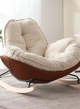 ins风懒人沙发人椅阳台卧室FEQ休闲可躺摇可坐可网睡豪华客单厅红