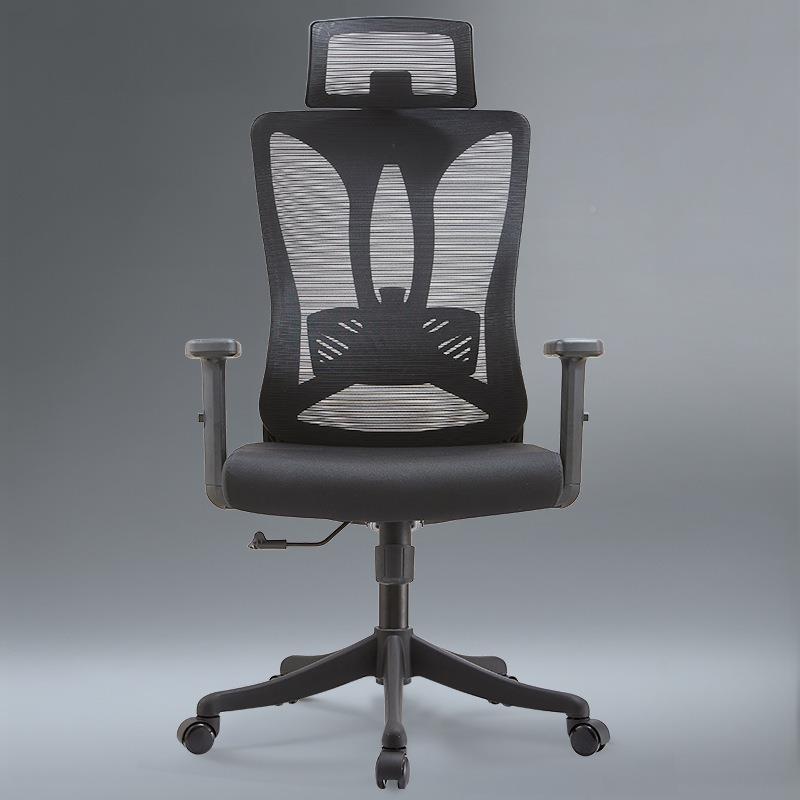 手电脑升椅人体KR-768工学舒适久办坐公椅会议椅职员椅经理降扶座