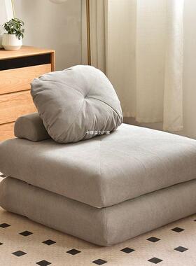 榻米躺两用家用沙发CHD睡可客厅卧室懒人发小沙发榻一体沙可折叠