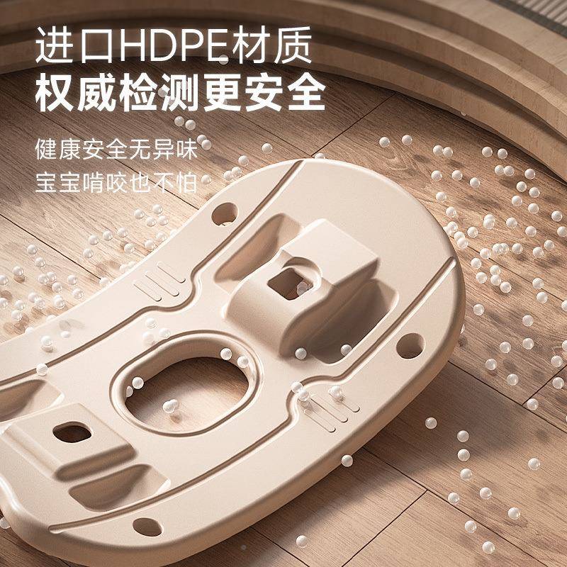 木马一儿童宝行蹦床摇摇滑梯二合周岁玩具婴马儿两用防92654摔滑