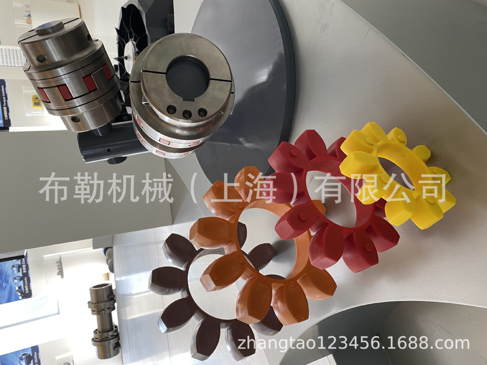 德国KTR梅花联轴器弹性体 ROTEX14 缓冲垫上海开天 橙色星型胶块