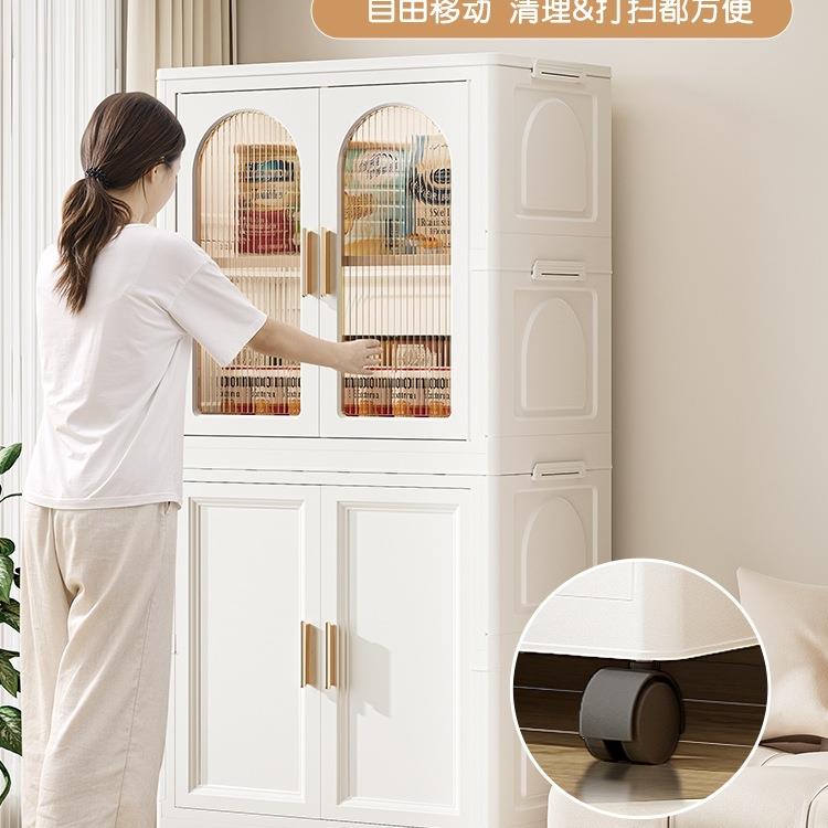 宝宝衣柜塑JRP家用储物柜子儿童小安衣橱衣服料整收理箱免装婴儿