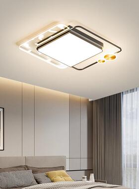 约led吸顶XD103103灯客厅羽灯简毛圆卧室餐厅灯全屋灯具极简形护