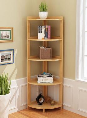 实木角柜转角角柜客墙角柜三角柜柜转置物架落地储物厅简EDN约现