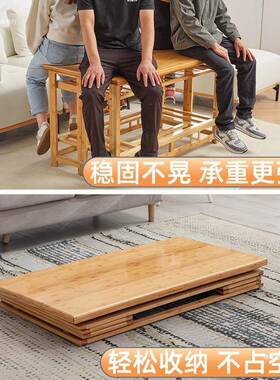 烤桌子家16940用新款湖长火方形实木烤架南炕火桌冬季烤火炉折叠