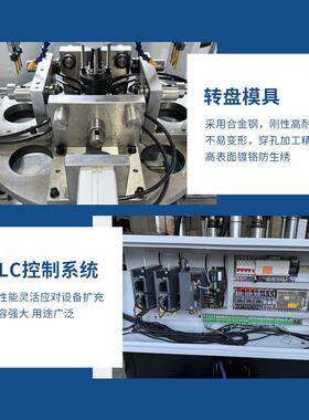 全自数CGG控钻孔攻丝动一体机盘式转孔钻双伺服动力头大多功率电