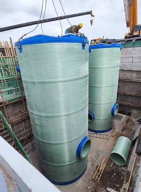 一体8347化预制泵站地埋式智厂能玻钢市政雨璃污水升泵提站设备家