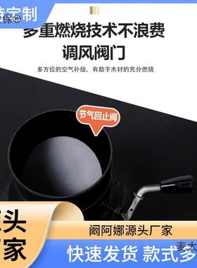 火烤箱壁木炉燃火取暖炉烧柴材别墅农村木头装饰家用柴室麦太sfsd