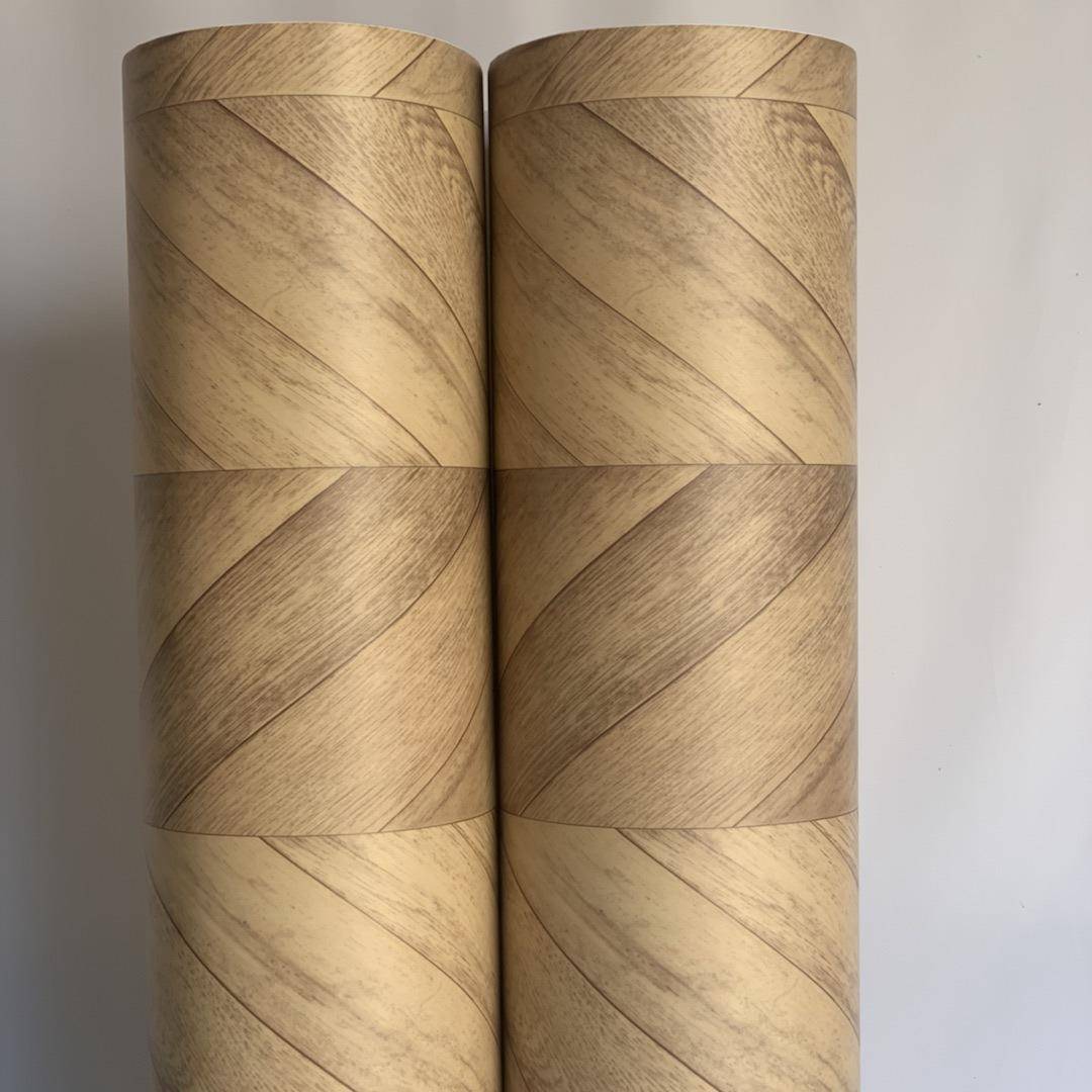 加厚木纹波音软片木纹饰贴店117贴膜酒装修自粘墙纸壁装纸翻新纸