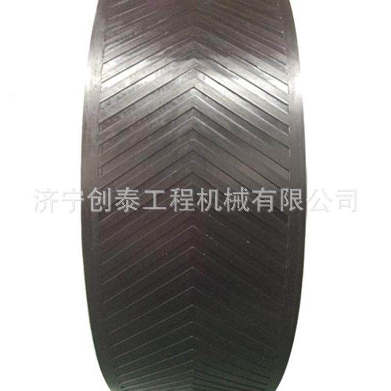 钢斗丝绳花纹带输送带钢UFI丝带式绳提升带花纹橡胶带带