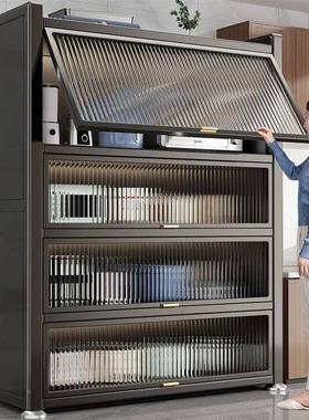 加厚厨10786房置柜物架地多层橱柜家用微波碗炉餐边柜落楼道储物