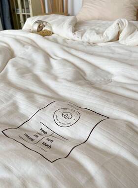 婴性儿级水提花洗纯棉面HOQ料原棉大被豆功能被芯系列特厚加重被
