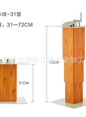 榻榻米升降机手降降动大铝手摇升器家用63327升桌塌塌米台铝金合