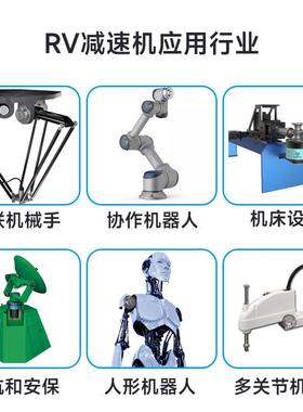 谐波减速厂家摆30818线针结构配伺服电机硬齿面高精机度谐波轮减