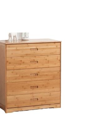 斗楠子竹五斗柜简约现屉代卧室衣柜柜收纳柜70734客厅斗橱多抽柜