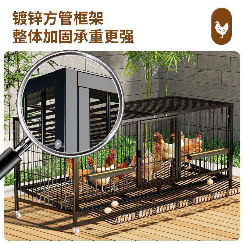 鸡笼子CD628709家用室外用大殖号养笼防雨鸡舍铁网鸡窝跑笼鸭笼养