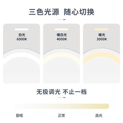 E5107灯化妆镜D补光梳桌面台式带灯好L莱坞镜妆台镜可旋转补光镜