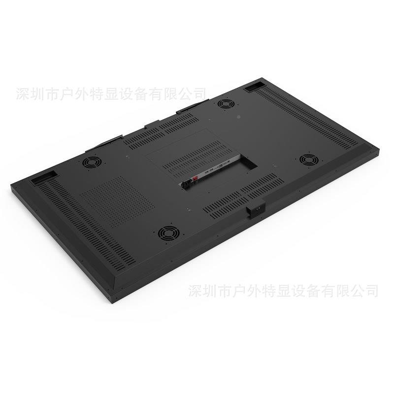 32寸橱窗广亮告机示超窄边一体机高液IHB晶LCD广告显不黑屏200器0