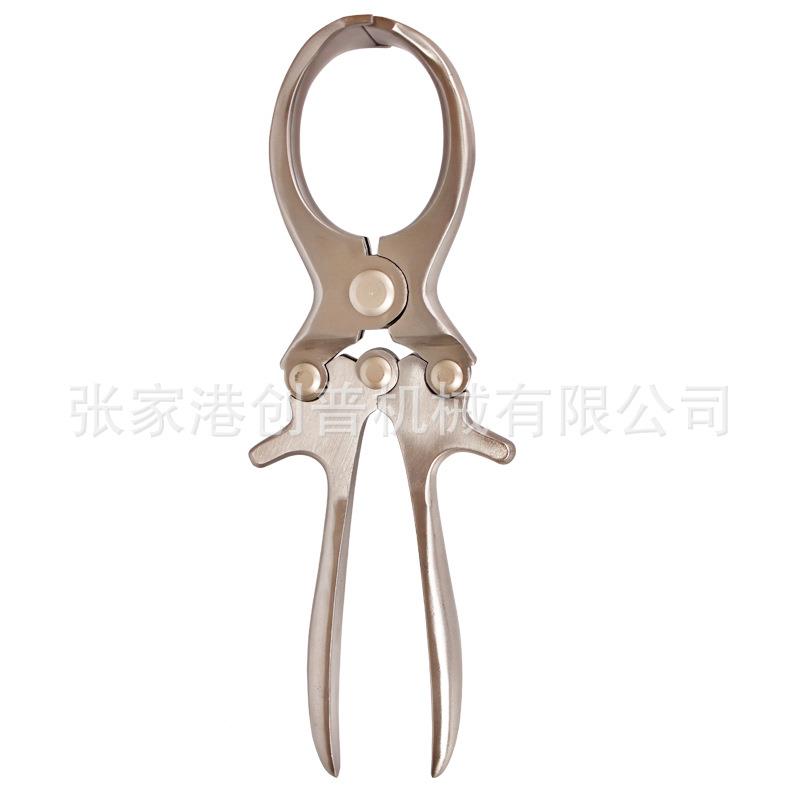 羊用无HL-Q去势无钳羊用阉割钳去势夹血不锈钢煽羊钳羊用血去势器