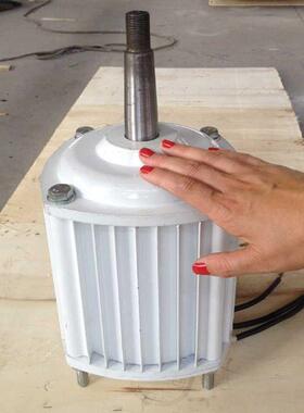 微风光600W型27164风力发电机24V家用水率平轴风发电力机效高噪音