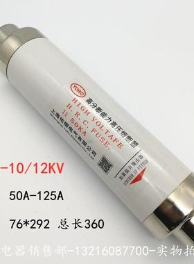 高压限流熔断器SFLDJ-112KVXRNT1-10KV50A63FEQA7A80A保陶瓷险管