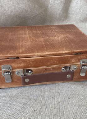 木制迷旅你多功能户外行美术写生水画彩油70824画箱携便存画架画