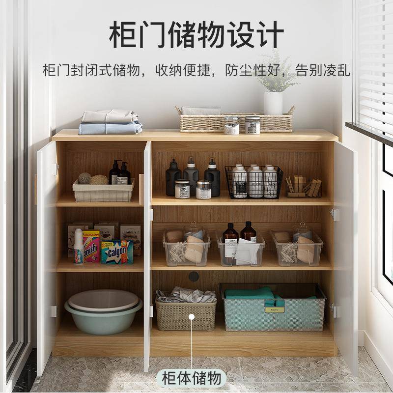 边柜现代简约碗房柜餐家用HTE厨台柜子简易橱柜客厅灶靠墙收纳置