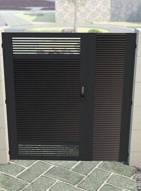 UMS单防锈新别户墅铁庭院外防盗门大门双开门铁艺门门中式户门入