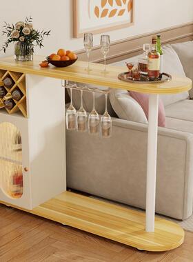 新款家桌用吧台客厅隔断柜小吧台餐桌墙吧FTM台玄关台酒柜吧靠长