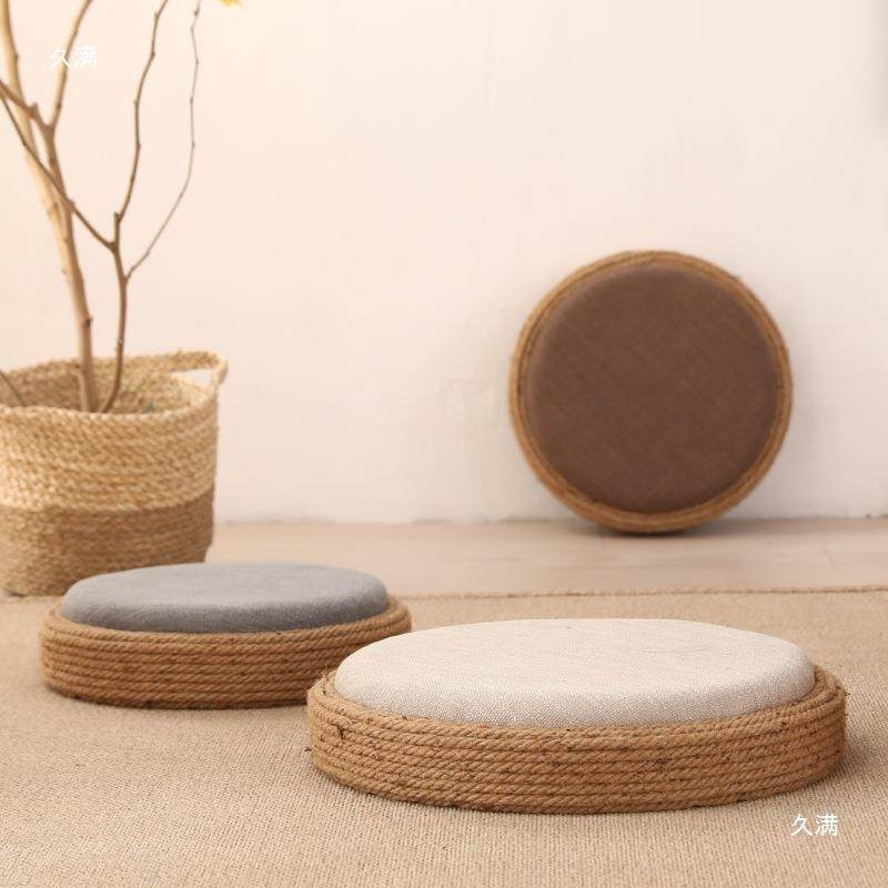 形日式麻阳台榻榻米团户外地上看蒲书坐63882垫团蒲亚麻圆跪黄拜,美容美体仪器,其它面部美容工具配件,淘宝优惠券,粉丝福利购,淘宝优惠卷