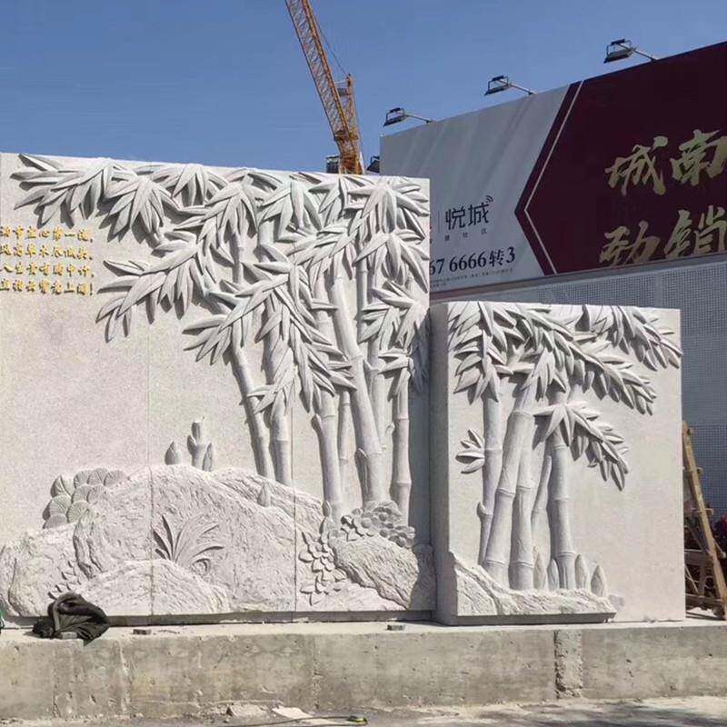 石浮雕景校墙雕大理石雕刻壁画花岗岩园汉WWN白玉园型林广场大文