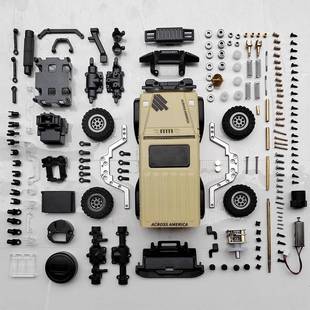 LDARRC雷迪安X43越野DUL41/3迷你牧仿真攀爬车四驱玛人C遥控模型