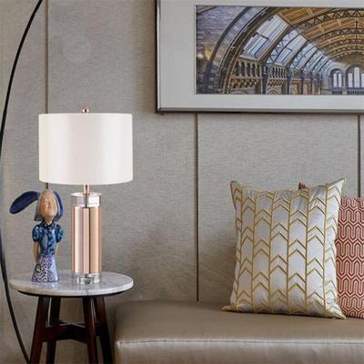 现代简约15070设计师金属样水式晶台灯美时尚房板房客厅书卧室装