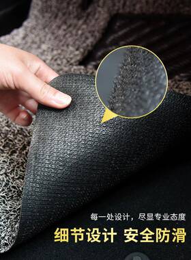 汽魔车脚垫主驾驶机单片司41613位副驾单个后排术地毯式防滑爪丝