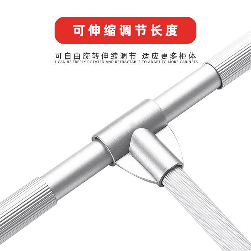衣柜升降挂衣器活动可调下挂拉式挂衣65058器衣柜衣衣帽间晾衣杆