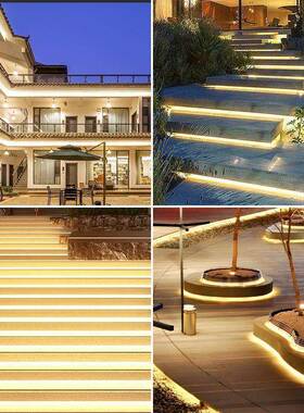 太阳能灯带户外JPU防水超亮LE工程广告园庭院花氛围光D加宽亮化软