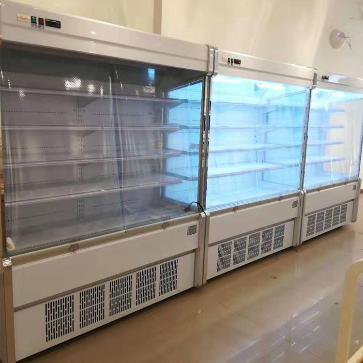 水用2米冷陈列果展示木纹风大幕柜水果85705便柜利店型保鲜冷藏柜