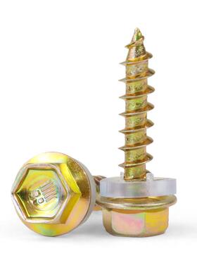 高度外六角自攻螺丝OUK尖尾法兰5面自攻钉自螺钻丝钉木强螺丝MM6