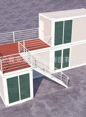 时口防包火集成房屋打箱房工地临住人RDD办公彩钢集装箱活出动板