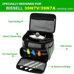 亚马逊新RLX品手式 9N7A持手提箱存 蒸汽清洁器3收纳包兼储容39N7V