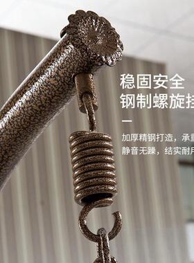 摇椅单人椅粗LVL藤吊篮椅子内秋千室藤阳台户椅外家用摇吊篮双人