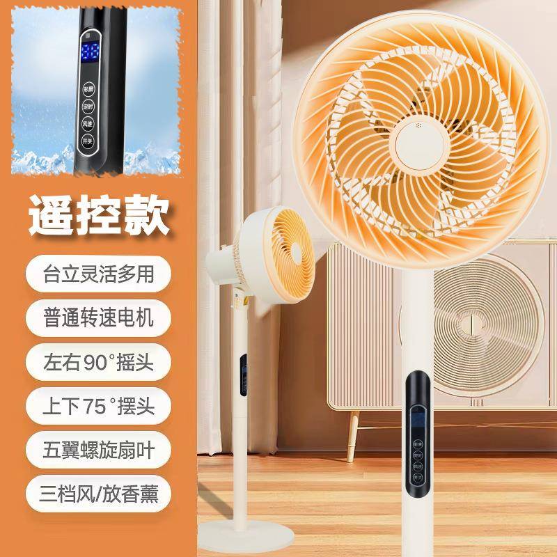 空轮气循环扇电风立扇家落地扇静音遥控式涡台式SFI宿用舍电扇