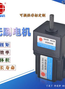 200W电机200瓦永磁直流无刷电机5SBLD20BFU0-20G3U-02直流减速马