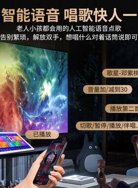 家庭院96030ktv体音响套装酷狗音乐曲库K歌全套音箱影功放一机互
