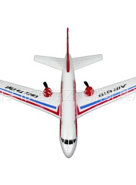 飞熊F409X819模遥控民航飞机机固定翼滑翔机耐摔沫泡电动航客玩具