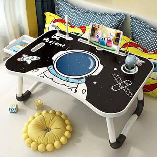 新RFM款子床上书桌折叠桌学生宿舍家学桌习懒人卧室坐地多功能小